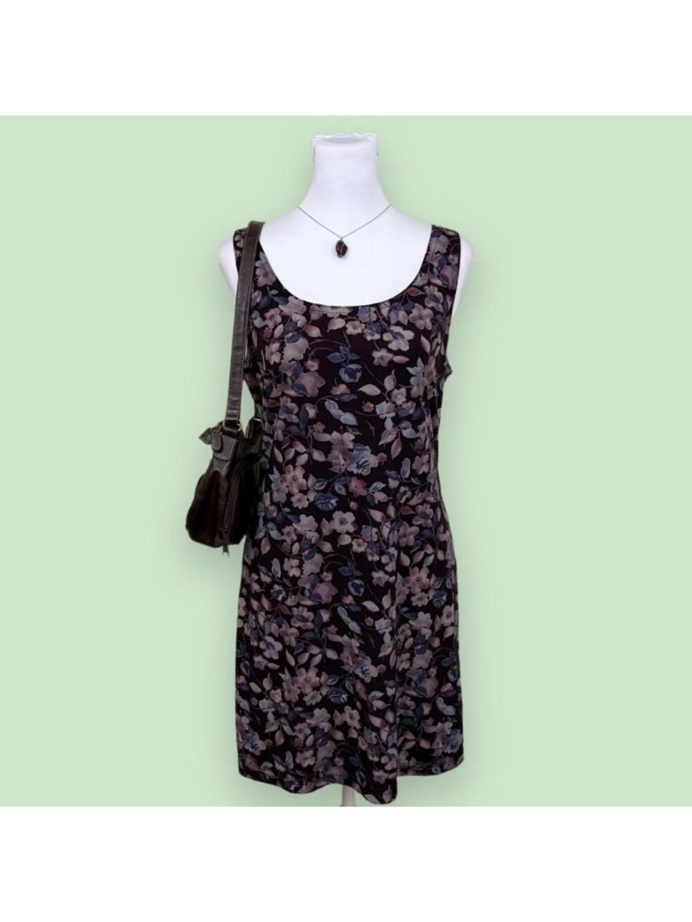 90s floral whimsygoth grunge dress